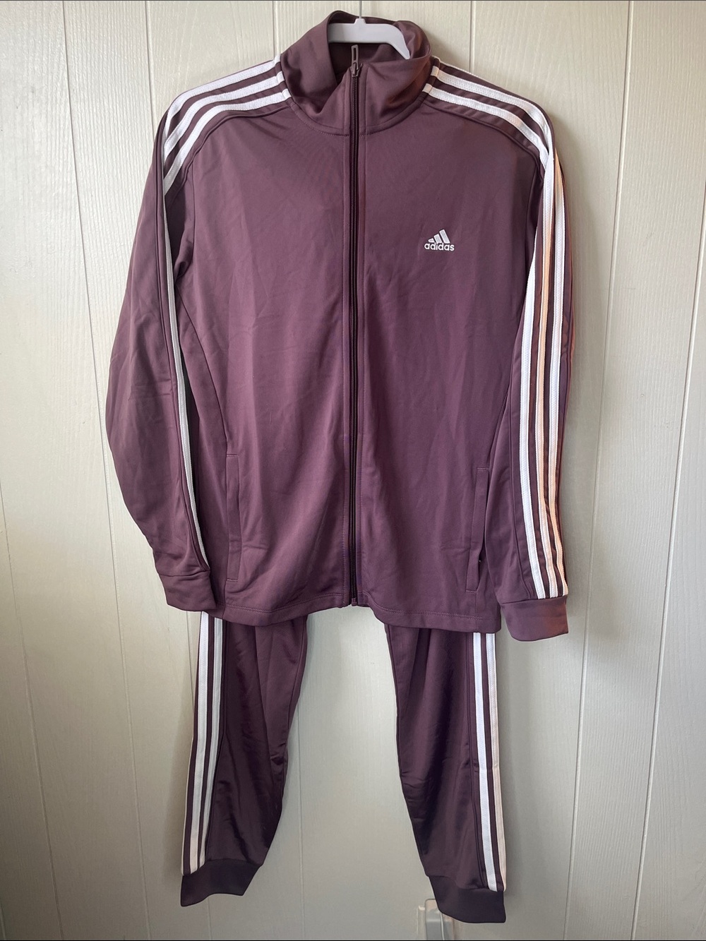 Adidas Women’s 3 Striped Jogger Set